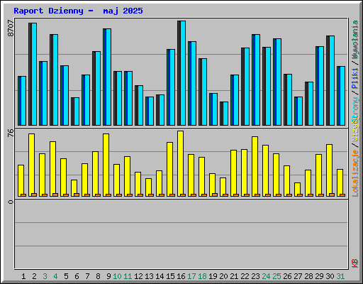 Raport Dzienny -  maj 2025