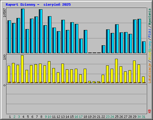 Raport Dzienny -  sierpie� 2025
