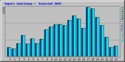 Raport Godzinowy -  kwiecie� 2025